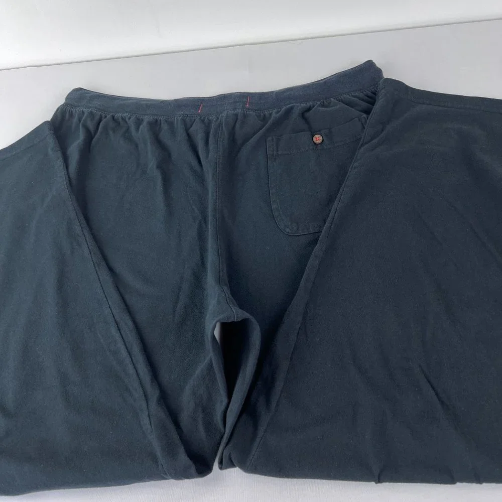Tommy Bahama Black Sweatpants‎ Straight Drawstring Pockets Men's Size XL/EG
